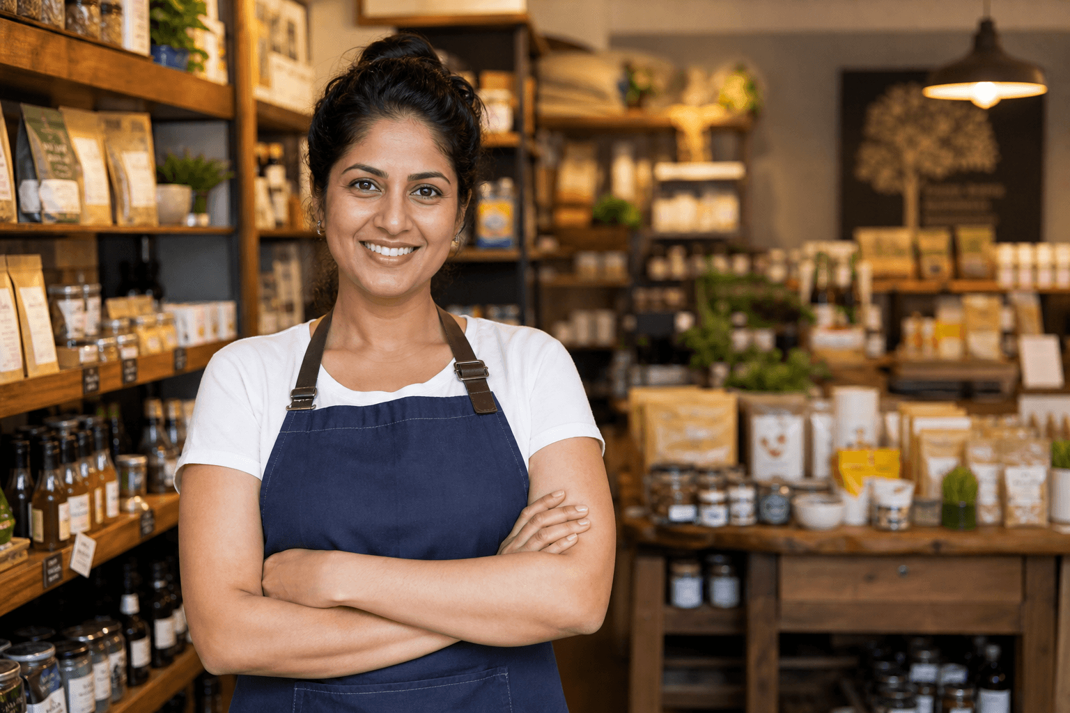 Local shop owner